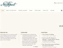 Tablet Screenshot of northportinn.com